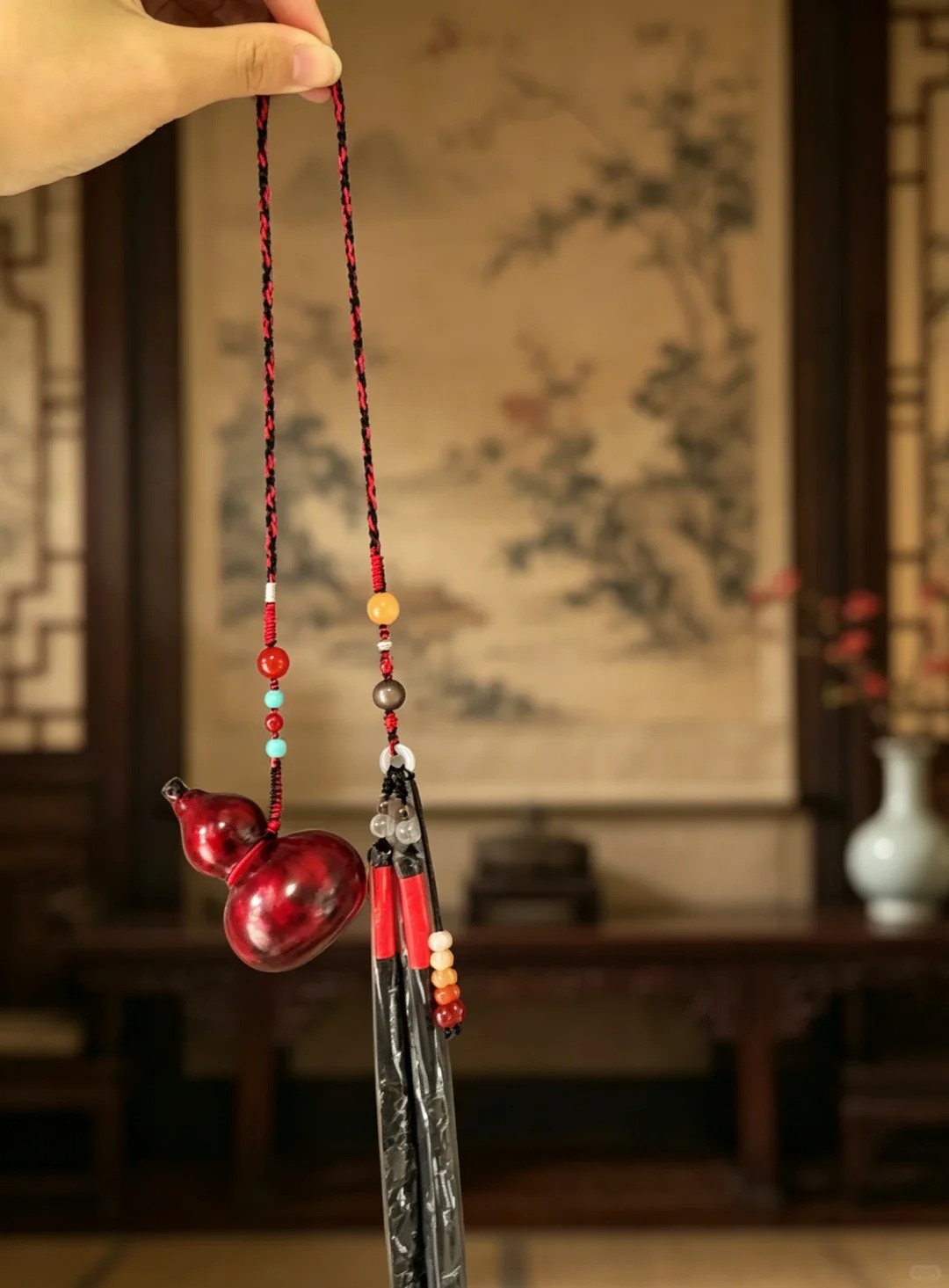 红漆福禄葫芦